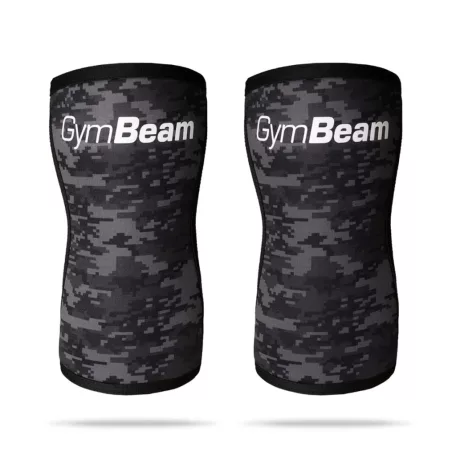 Conquer neoprén térdvédő Camo - M - multicolor - GymBeam