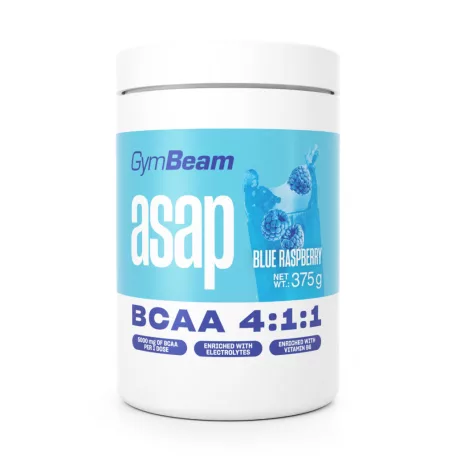 ASAP BCAA - 375 g - kékmálna - GymBeam