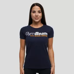 Grow női póló Navy - XS - kék - GymBeam
