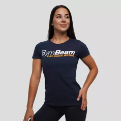 Grow női póló Navy - XS - kék - GymBeam