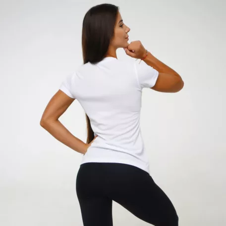 TRN női póló White - XS - fehér - GymBeam
