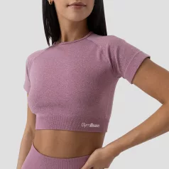 FLO női Crop Top Violet - XL - lila - GymBeam