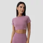 FLO női Crop Top Violet - XL - lila - GymBeam