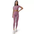 FLO női Crop Top Violet - XL - lila - GymBeam