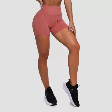 FIT női rövidnadrág Salmon - XS - rózsaszín - GymBeam