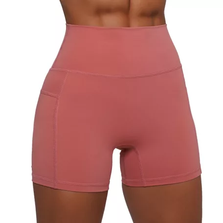 FIT női rövidnadrág Salmon - M - rózsaszín - GymBeam