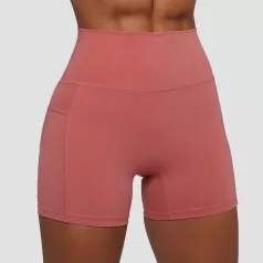 FIT női rövidnadrág Salmon - XL - rózsaszín - GymBeam