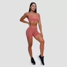 FIT női rövidnadrág Salmon - XL - rózsaszín - GymBeam
