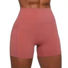 FIT női rövidnadrág Salmon - XL - rózsaszín - GymBeam