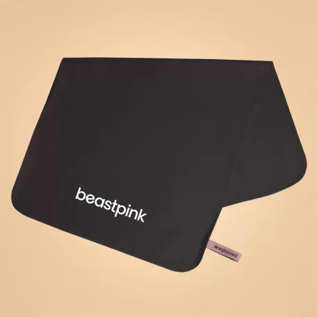 Mini sporttörölköző Shadow - fekete - BeastPink - GymBeam