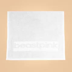  Mini fitness törölköző White - fehér - BeastPink - GymBeam