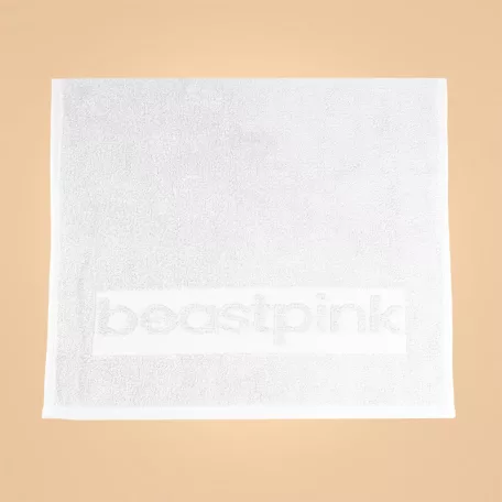 Mini fitness törölköző White - fehér - BeastPink - GymBeam