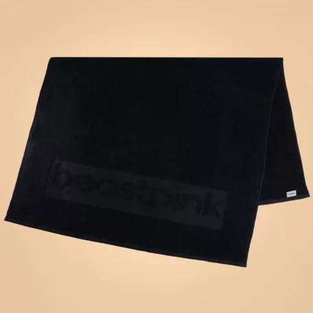 Maxi fitness törölköző Shadow - fekete - BeastPink - GymBeam