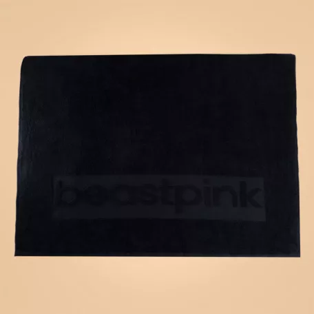 Maxi fitness törölköző Shadow - fekete - BeastPink - GymBeam