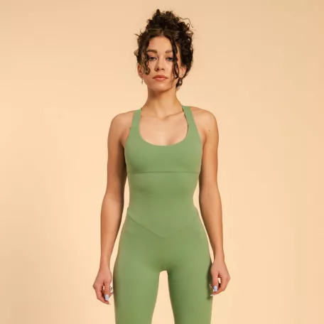 Hyper női overál Olivine - XS - zöld - BeastPink - GymBeam