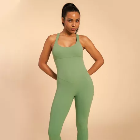 Hyper női overál Olivine - XS - zöld - BeastPink - GymBeam