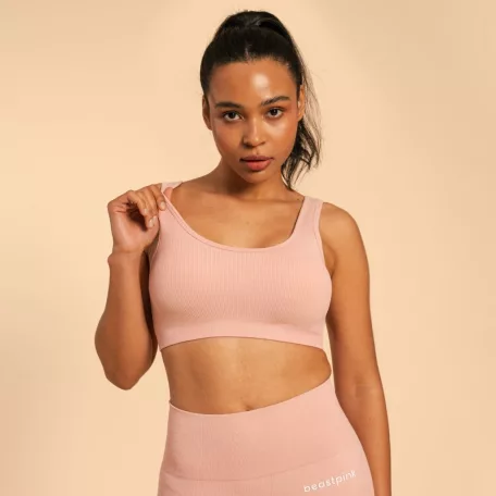 Hyper sportmelltartó Bralette Pink - L - rózsaszín - BeastPink - GymBeam