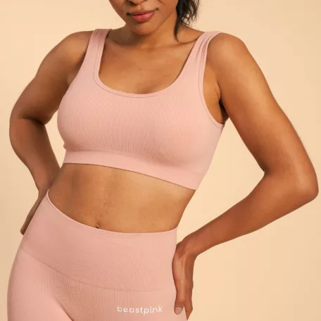 Hyper sportmelltartó Bralette Pink - L - rózsaszín - BeastPink - GymBeam