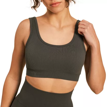 Hyper sportmelltartó Bralette Shadow - S - szürke - BeastPink - GymBeam