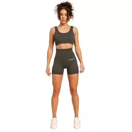 Hyper sportmelltartó Bralette Shadow - XL - szürke - BeastPink - GymBeam