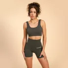 Hyper sportmelltartó Bralette Shadow - XXL - szürke - BeastPink - GymBeam