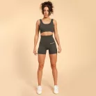Hyper sportmelltartó Bralette Shadow - XXL - szürke - BeastPink - GymBeam