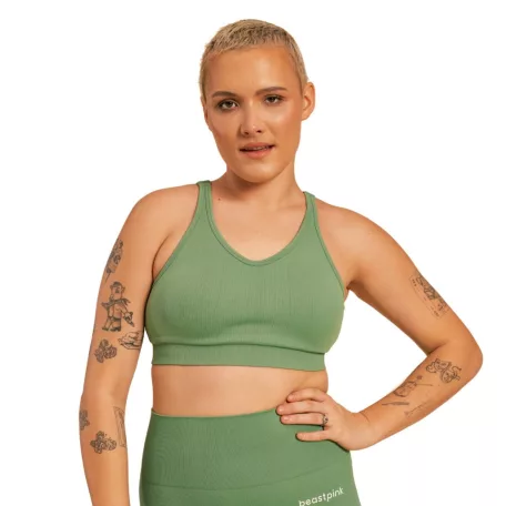 Hyper sportmelltartó Olivine - L - zöld - BeastPink - GymBeam
