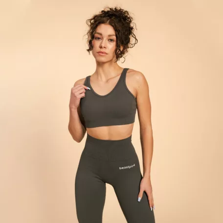Hyper sportmelltartó Shadow - XXL - szürke - BeastPink - GymBeam