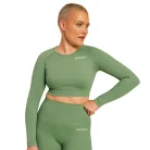 Hyper Crop Top Olivine - XS - zöld - BeastPink - GymBeam