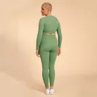 Hyper Crop Top Olivine - XS - zöld - BeastPink - GymBeam