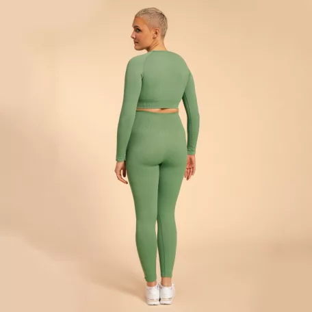 Hyper Crop Top Olivine - XS - zöld - BeastPink - GymBeam
