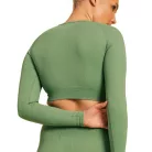 Hyper Crop Top Olivine - XS - zöld - BeastPink - GymBeam
