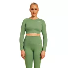 Hyper Crop Top Olivine - XS - zöld - BeastPink - GymBeam