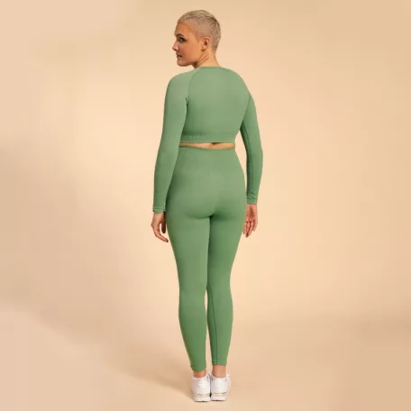 Hyper Crop Top Olivine - XXL - zöld - BeastPink - GymBeam