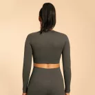 Hyper Crop Top Shadow - XS - szürke - BeastPink - GymBeam