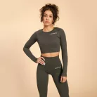 Hyper Crop Top Shadow - XS - szürke - BeastPink - GymBeam