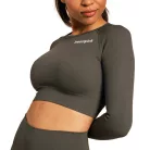 Hyper Crop Top Shadow - XS - szürke - BeastPink - GymBeam