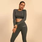 Hyper Crop Top Shadow - XL - szürke - BeastPink - GymBeam