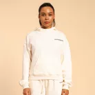 Serenity női kapucnis pulóver Ivory - XS - krém - BeastPink - GymBeam