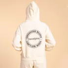 Serenity női kapucnis pulóver Ivory - XS - krém - BeastPink - GymBeam