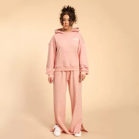 Serenity női kapucnis pulóver Pink - S - rózsaszín - BeastPink - GymBeam