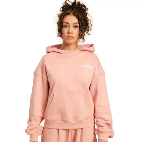 Serenity női kapucnis pulóver Pink - M - rózsaszín - BeastPink - GymBeam