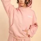 Serenity női kapucnis pulóver Pink - XL - rózsaszín - BeastPink - GymBeam
