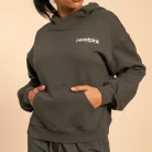 Serenity női kapucnis pulóver Shadow - XS - szürke - BeastPink - GymBeam