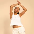 Serenity női atléta Ivory - XL - krém - BeastPink - GymBeam