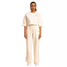 Cropped Serenity női póló Ivory - XS - krém - BeastPink - GymBeam