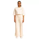 Cropped Serenity női póló Ivory - S - krém - BeastPink - GymBeam