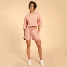Cropped Serenity női póló Pink - L - rózsaszín - BeastPink - GymBeam