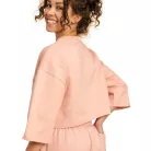 Cropped Serenity női póló Pink - L - rózsaszín - BeastPink - GymBeam