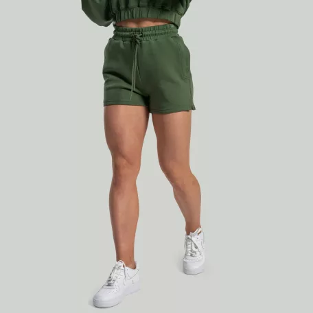 Lunar női rövidnadrág Cedar Green - M - zöld - STRIX - GymBeam